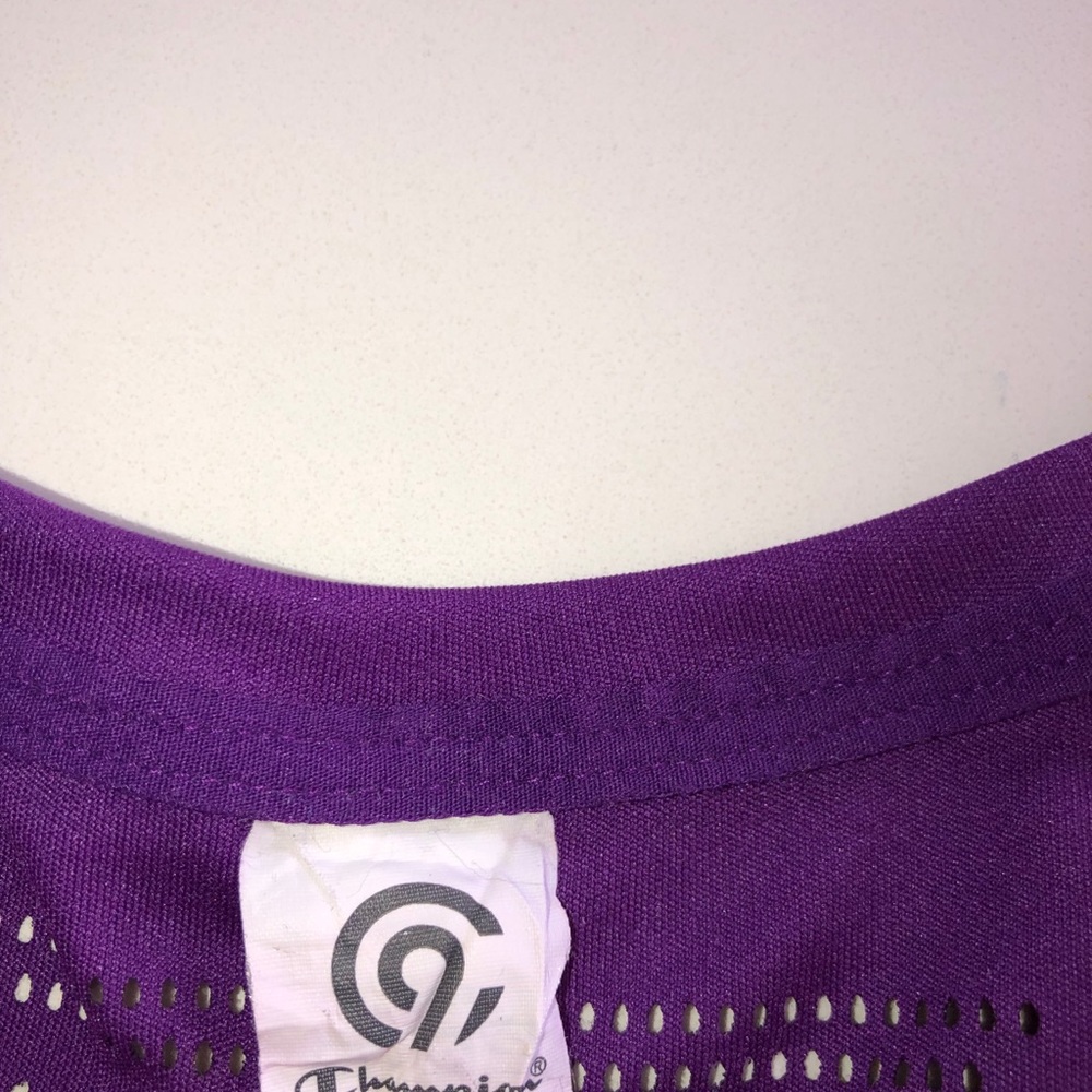 Champion purple sport top shirt exercise xl - Picture 3 of 4